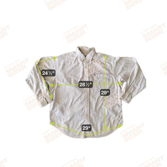 Ralph Lauren Vintage Plaid Flannel Shirt XL Cotton Button Down‎ Chest Pocket - Picture 2 of 7